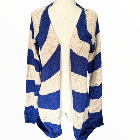 NWT TCEC Roxana chevron knit cardigan - Picture 2 of 3